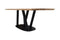 HSM Collection Dining table Fishbone Danish - 220x110x77 - Natural/black - Oak/metal