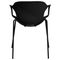 Beliani ELBERT - Dining room chair - Black - Synthetic material