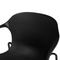 Beliani ELBERT - Dining room chair - Black - Synthetic material