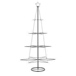 House of Seasons Dominique Pendant Christmas Decoration - Black
