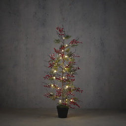 Luca Lighting Berry Christmas lights - 12x12x120 cm - PVC - Warm White
