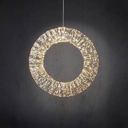 Luca Lighting Wreath 2400 LED Christmas lights - 60x60x6 cm - Warm white