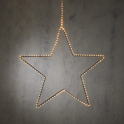 Luca Lighting Star 180 LED Christmas lights - 58x58x128 cm - Warm white