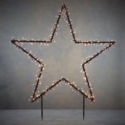 Luca Lighting Star 350 LED Christmas lights - 121x135 cm - Warm white