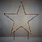 Luca Lighting Star 350 LED Christmas lights - 121x135 cm - Warm white