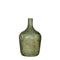 Mica Decorations Diego Vase - H30xØ18 cm - Glass - Green - Set of 2