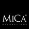 Mica Decorations Hella Stolp op Bord - 26x13 cm - Glas - Lichtbruin