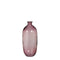 Mica Decorations Romeo Vase - 19x19x45 cm - recycled Glass - Bordeaux