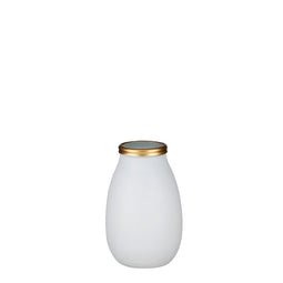 Mica Decorations Tavio Lantern - 18x18x28 cm - Glass - White