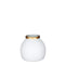 Mica Decorations Tavio Lantern - 21x21x20 cm - Glass - White