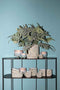 PTMD Baby Round Flower Pot - H30 x Ø30 cm - Cement - Blue