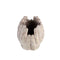 PTMD Flowerpot Handy - 18x18x20 cm - Cement - Cream