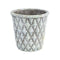 PTMD Flowerpot Maryle - 19x19x19 cm - Cement - Blue