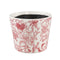 PTMD Flowerpot Rozy - 20x20x16 cm - Terracotta - Red