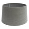 PTMD Caep Lampenkap - 40 x 40 x 23 cm - Linnen - Grijs