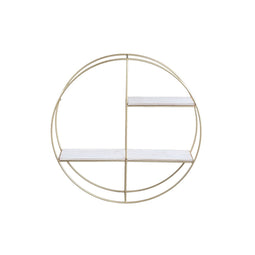 PTMD Chally Wall rack - 83 x 19 x 84 cm - Iron - Gold