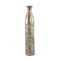 PTMD Conroy Bottle - H72 x Ø14 cm - Metal - Copper