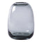 PTMD Farish Round Vase - H16 x Ø12.5 cm - Glass - Gray