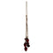 PTMD George Christmas Pendant Ornaments - 3 x 3 x 3 cm - Glass - Red
