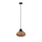 PTMD Hanging Lamp Anna - 25x25x24 cm - Glass - Brown