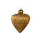 PTMD Christmas decoration Rickon - 27x27x30 cm - Glass - Gold