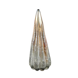 PTMD Christmas decoration Tree Aaila - 11x11x30 cm - Glass - Green