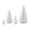 PTMD Christmas decorations Tree Kamora - 14x14x29 cm - Ceramic - White