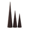 PTMD Christmas decorations Tree Tahani - 11x11x41 cm - Iron - Brown