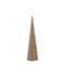 PTMD Christmas decorations Tree Tahani - 13x13x51 cm - Iron - Gold