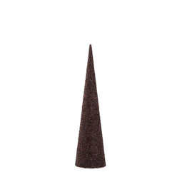 PTMD Christmas decorations Tree Tahani - 13x13x51 cm - Iron - Brown