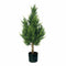 PTMD Christmas decorations Tree Koda - 70x40x90 cm - Plastic - Green