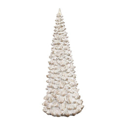 PTMD Christmas decoration Tree Talor - 16x16x38 cm - Polyester - Gold