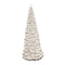 PTMD Christmas decoration Tree Talor - 16x16x38 cm - Polyester - Gold