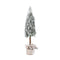 PTMD Christmas decoration Tree Trixie - 16x16x60 cm - Imitation Fur - Green