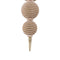 PTMD Christmas decorations Hanger Honora - 20x22x95 cm - Polyester - Champagne