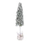 PTMD Christmas decoration Tree Trixie - 18x18x80 cm - Imitation Fur - Green