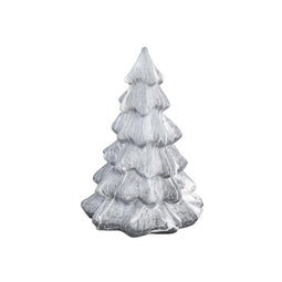 PTMD Christmas decoration Tree Xmas - 17x17x24 cm - Cement - Black