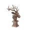 PTMD Christmas decoration Reindeer Norman - 22x25x43 cm - Aluminum - Brass