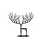 PTMD Christmas decoration Reindeer Sandor - 43x10x36 cm - Aluminum - Black
