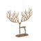 PTMD Christmas decoration Reindeer Sandor - 43x10x36 cm - Aluminum - Gold