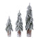 PTMD Christmas decoration Snow Tree Dudley - 18x18x57 cm - Wood - Green