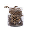 PTMD Christmas decoration Snowflake Myrcella - 10x10x11 cm - Aluminum - Gold