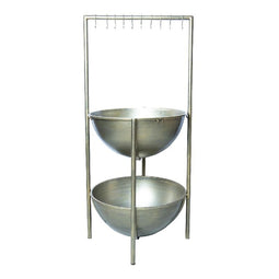 PTMD Christmas decorations Bowls Xmas - 46x46x97 cm - Iron - Brass