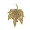 PTMD Christmas decoration Bird Jabber - 14x4x19 cm - Plastic - Gold - Set of 4