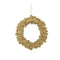 PTMD Christmas decoration Bird Jabber - 14x4x19 cm - Plastic - Gold - Set of 4