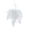 PTMD Christmas decoration Bird Jabber - 14x4x19 cm - Plastic - White - Set of 4