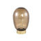 PTMD Lennon LED Lighting - 14x14x23 cm - Glass - Brown