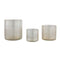 PTMD Levia Round Lantern - H16 x Ø15 cm - Glass - Gold
