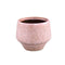 PTMD Merty Round Flower Pot - H16 x Ø19 cm - Ceramic - Pink