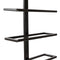 PTMD Nikita Vertical Wine Rack Wall - 10 x 27 x 116 cm - Iron - Black